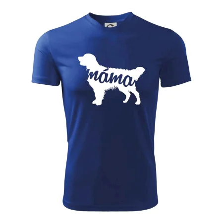 Zlatý retrívr máma obrys