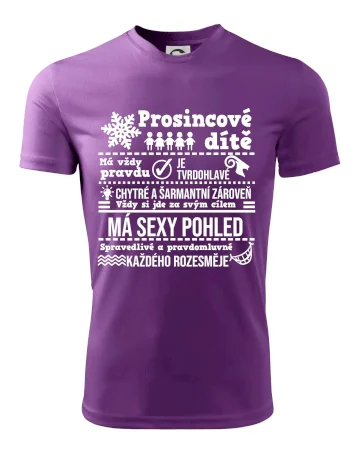 Narozeniny prosinec