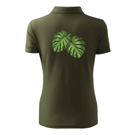Monstera - dva listy