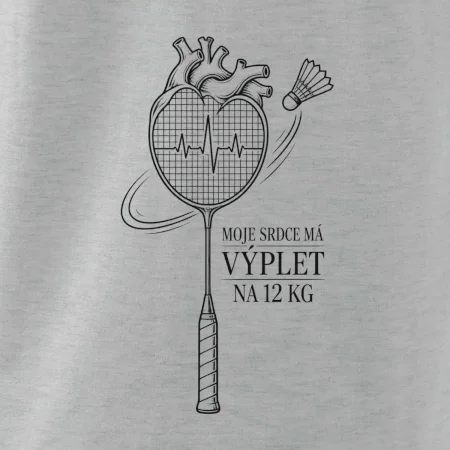Badminton srdce s výpletem