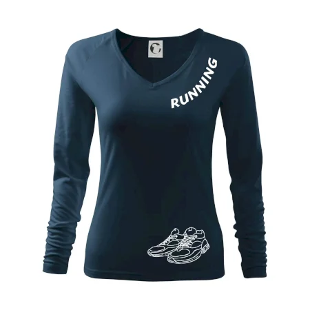 Running nápis šikmo