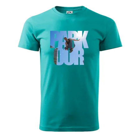 Parkour nápis nebe
