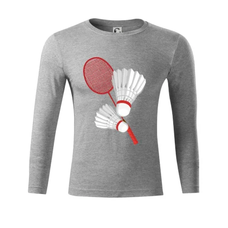 Badminton - pálka a košík