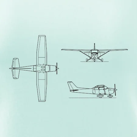 Obrys Cessna 172 Skyhawk