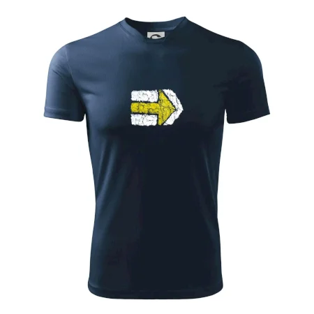 Párová turistická značka žlutá