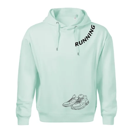 Running nápis šikmo