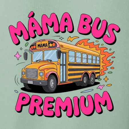 Kreslený Máma bus premium