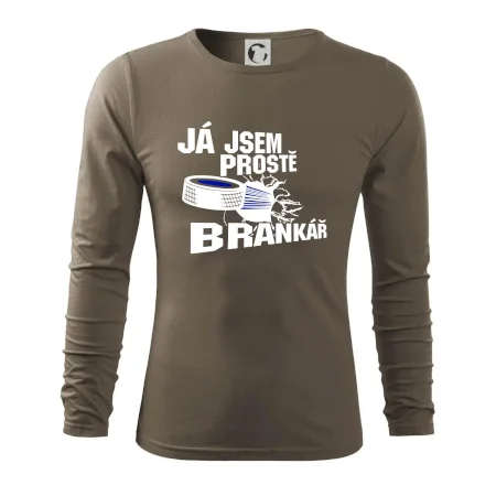 Ja jsem prostě brankář hokej