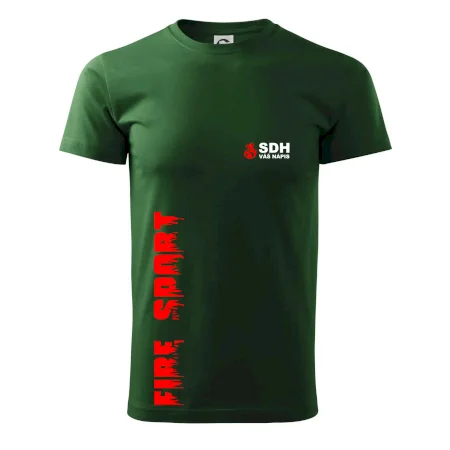 SDH nápis (oheň, firesport, název sboru - vlastní nápis)
