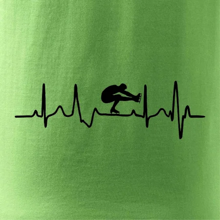 EKG lední brusle