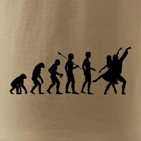 Evoluce tanec - tančící dvojice