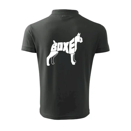 Boxer nápis v těle