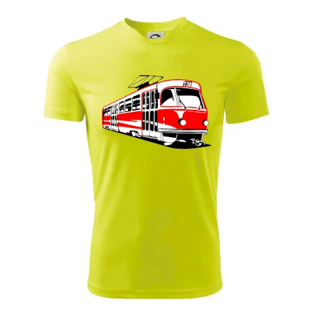Tramvaj T3R barevná