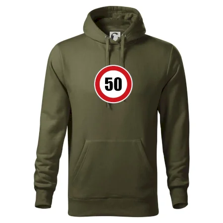 Dopravní značka - omezení rychlosti 50