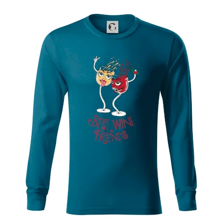 Best wine friends dancing (Pecka design)