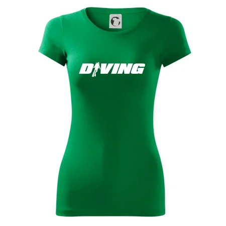 Diving nápis potápěč