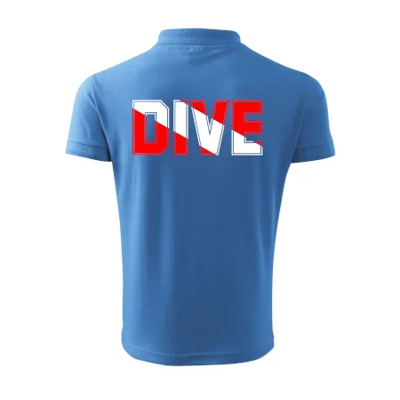 Dive nápis vlajka
