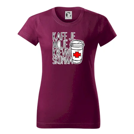 Kafe je moje krevní skupina