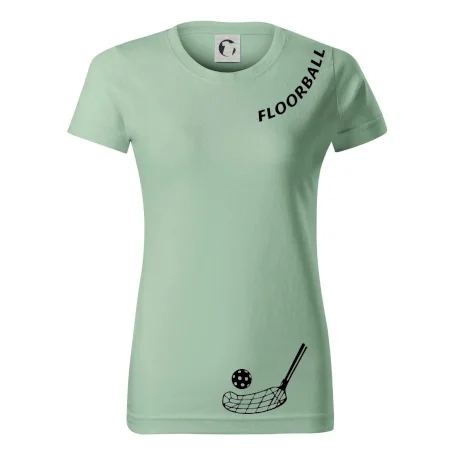 Floorball nápis šikmo