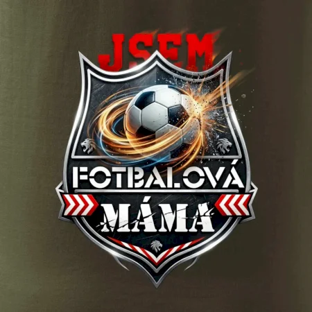 Jsem Fotbalová máma barevně