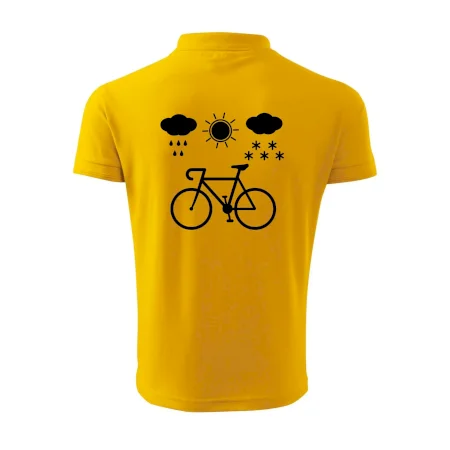Cyklista za každého počasí