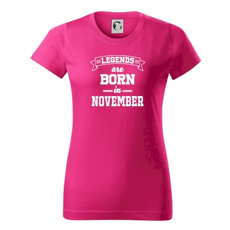 Legends are born in November