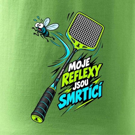 Badminton smrtící reflexy