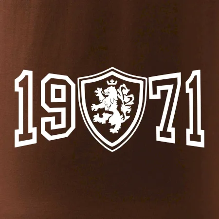 Narozeninový motiv - znak - 1971
