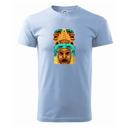 Mayové maska s pyramidou