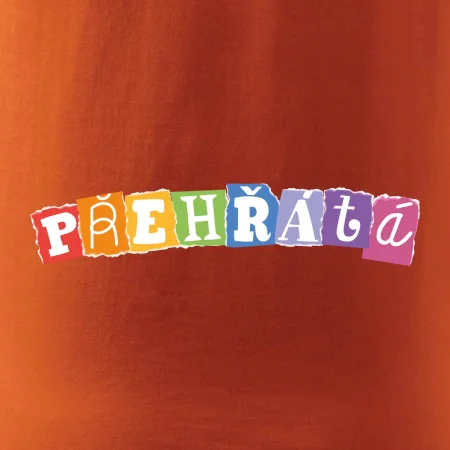 Přehřátá - písmena
