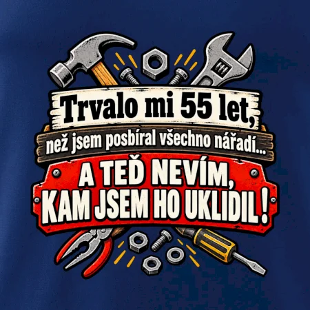 Trvalo mi  55 let, než jsem posbíral všechno nářadí