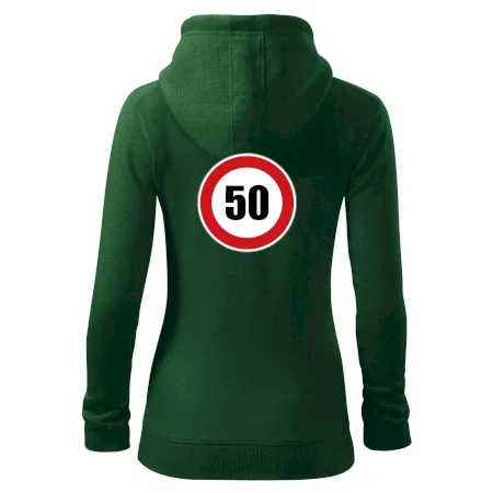 Dopravní značka - omezení rychlosti 50