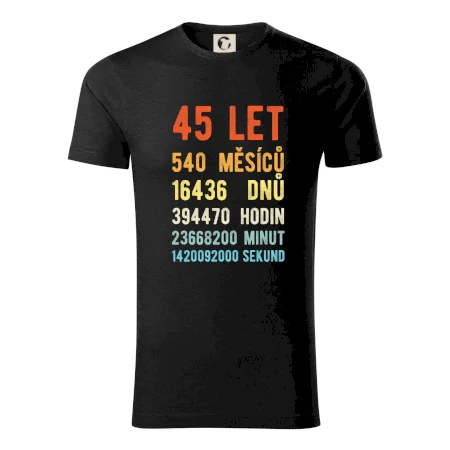 Narozeniny 45 přepočet času
