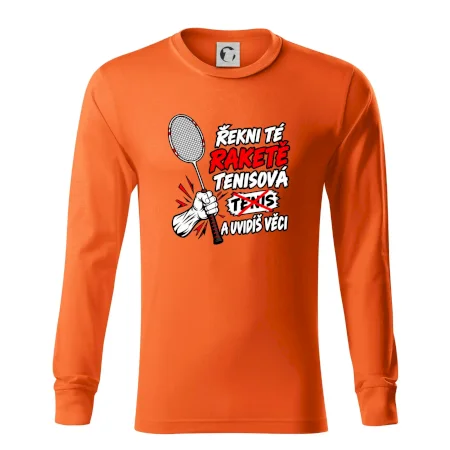 Badmintonová raketa není tenisová