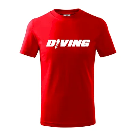 Diving nápis potápěč