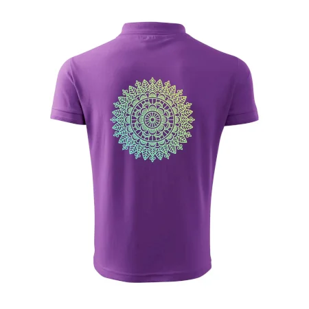 Mandala zelenožlutá