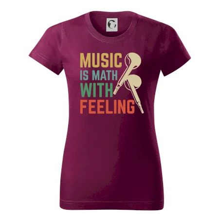 Music is math with feeling