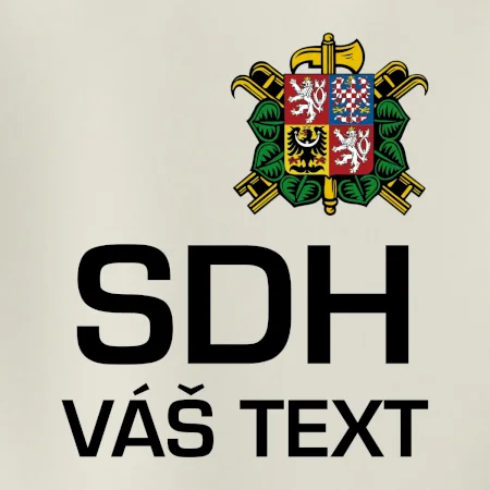 Sbor dobrovolných hasičů - znak bez nápisu + Nápis na zádech