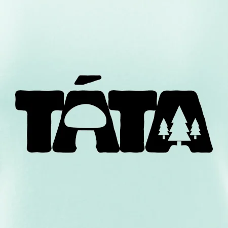 Táta nápis - houbař