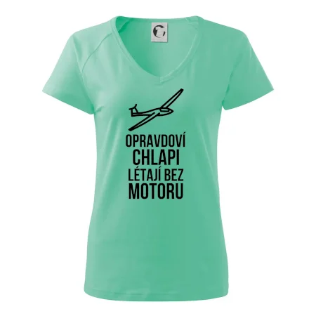 Opravdovi chlapi létají bez motoru