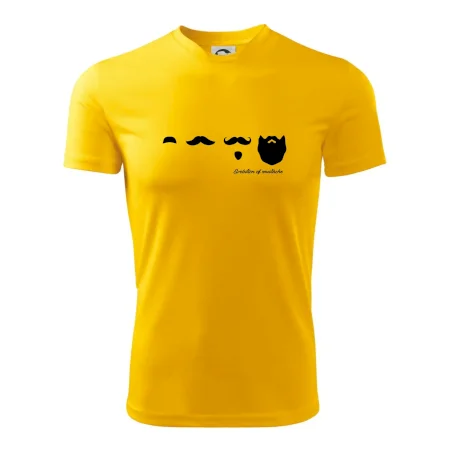 Evolution mustache