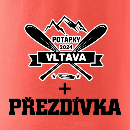 Na vodu - pádla hory (vlastní nápis)