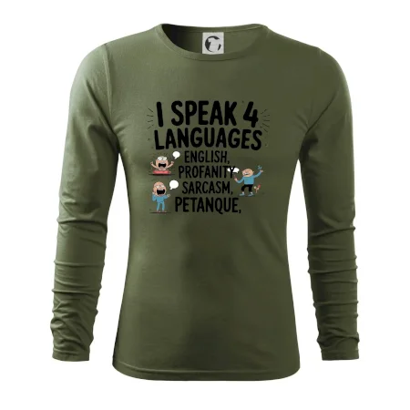 I speak 4 language - Petanque