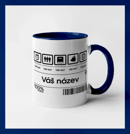 Čárový kód - Vlastní text