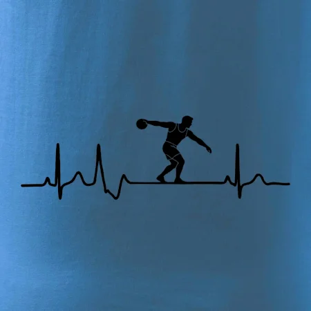 EKG hod diskem