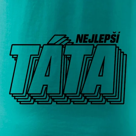 Nápis nejlepší táta