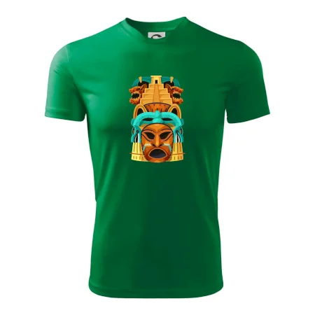 Mayové maska s pyramidou