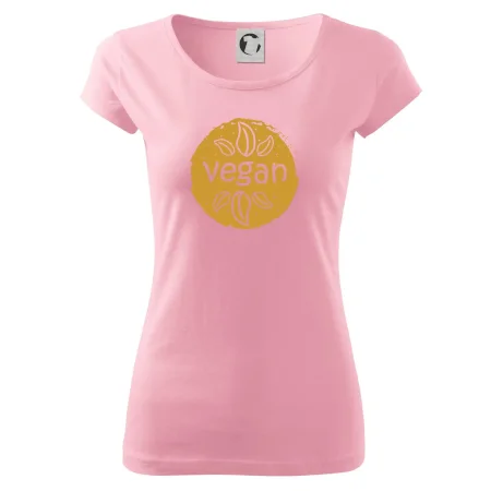Vegan hnědá kruh