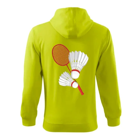 Badminton - pálka a košík