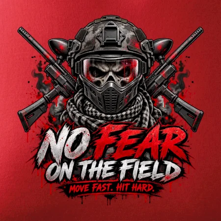 Lebka bojovníka no fear paintball